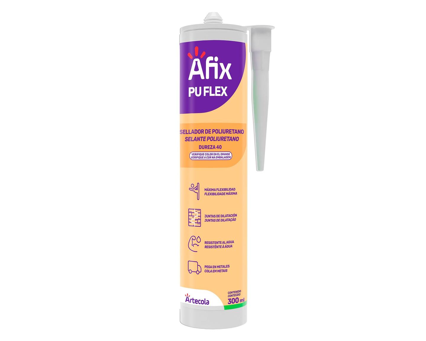 Sellador poliuretano 300 ml PU 40 gris