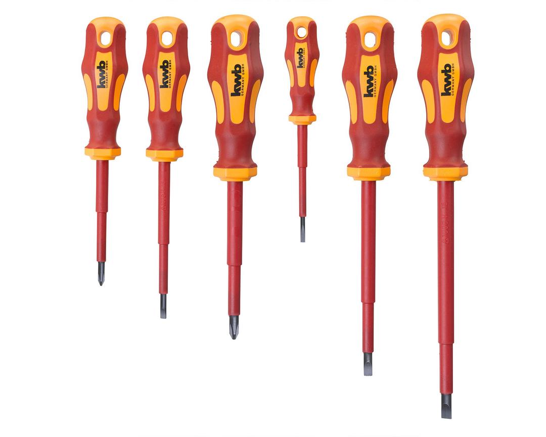 Destornillador electricista 6 piezas