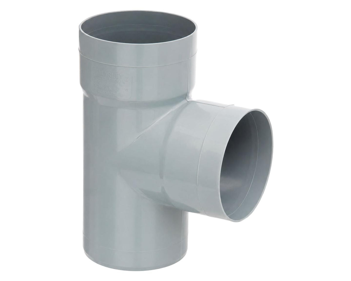 Tee sanitario gris 110x110 mm