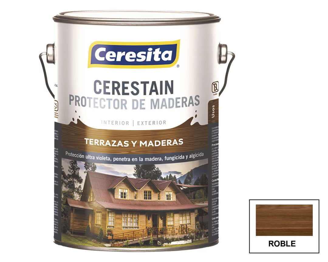 Barniz Protector Cerestain 1 galón roble