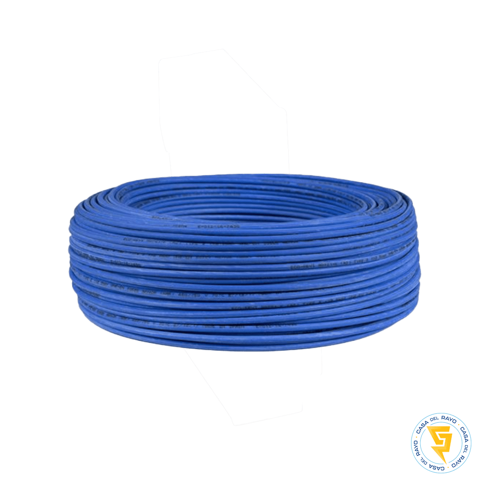 Cable evaflex 1.5mm 100 metros azul