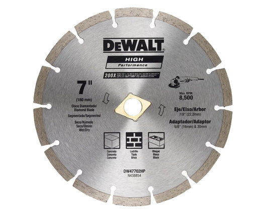 Disco diamantado segmentado 7''