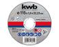 Disco corte metal 4 1/2''