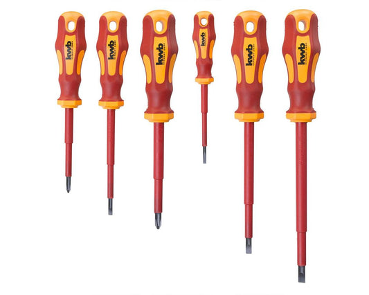 Destornillador electricista 6 piezas