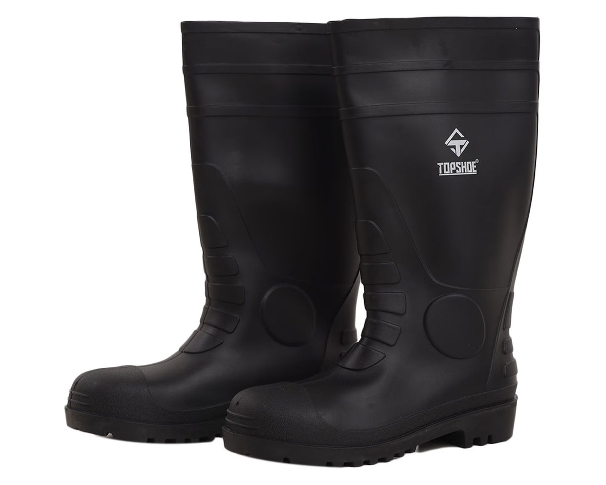 Bota agua industrial pvc negra