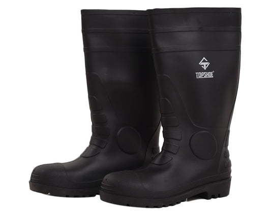 Bota agua industrial pvc negra