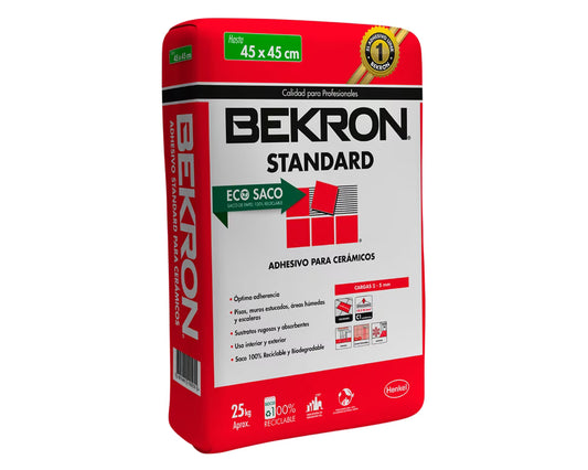 Adhesivo cerámico polvo 25 kg