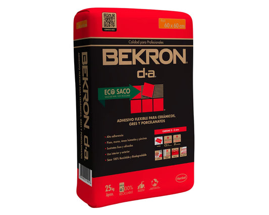 Adhesivo cerámico polvo DA 25 kg