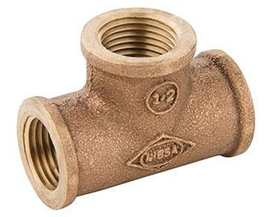 Tee de bronce 1/2" hi hi hi