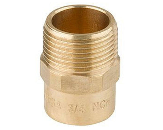 Terminal de bronce 3/4 so he