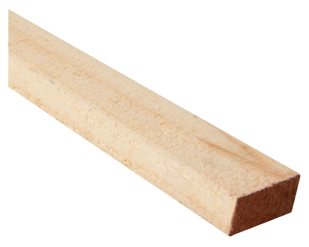 Pino seco cepillado premium 1x2