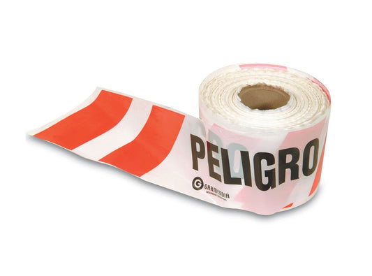 Rollo cinta plástica peligro 50m