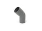Codo pvc sanitario 40 mm 45°