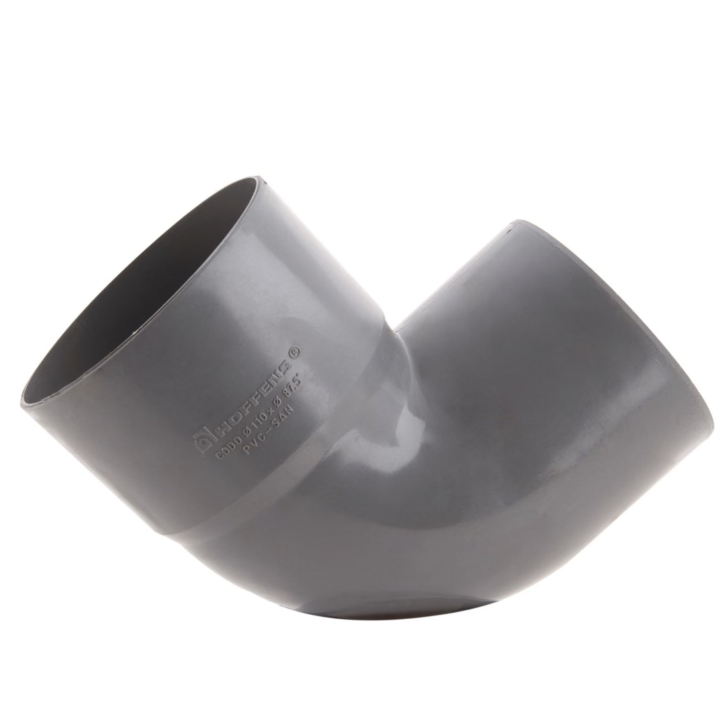 Codo pvc sanitario 110 mm