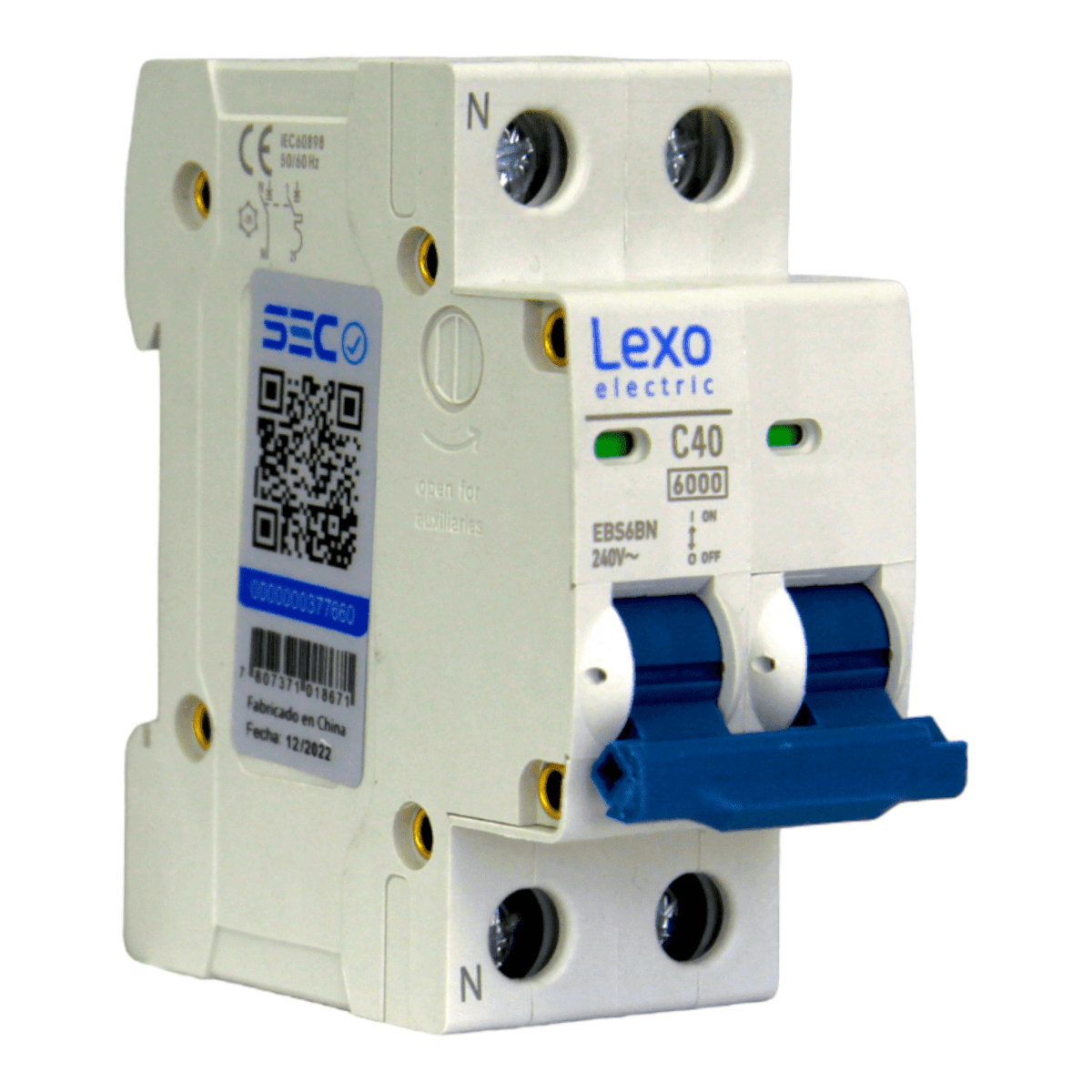 Automatico Bipolar 6KA Marca Lexo