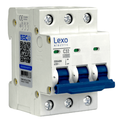 Automatico Trifásico 6KA Marca Lexo