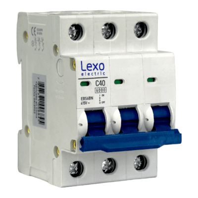 Automatico Trifásico 6KA Marca Lexo