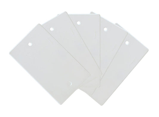 Tapa ciega blanca pack 5 unidades