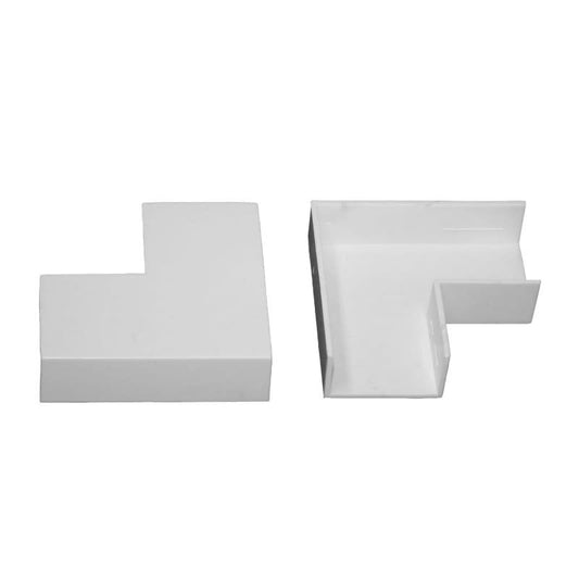 Accesorio canaleta 20X10 curva plana