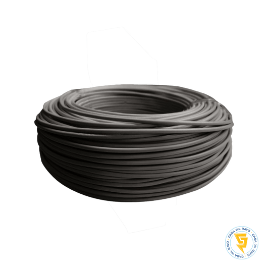 Cable evaflex 2.5mm 100 metros negro