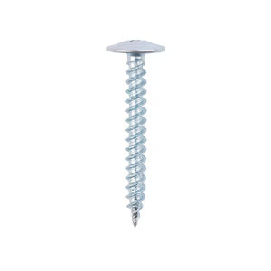 Tornillo cabeza lenteja 8mmx1 1/2'' punta fina 100 unidades