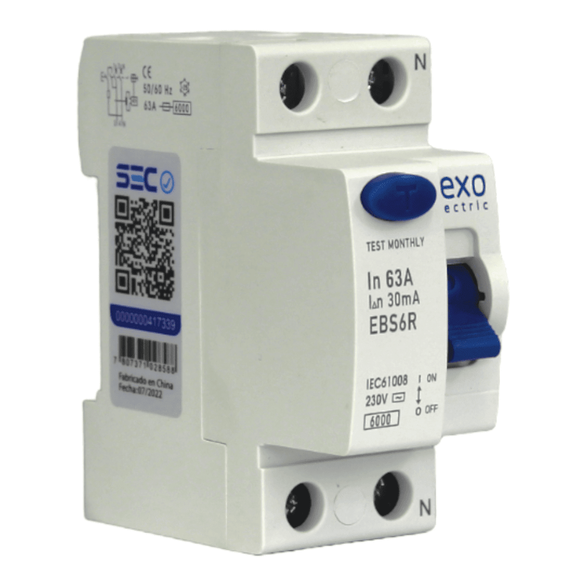 Diferencial Lexo 2X25A 30MA